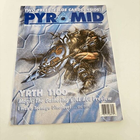 Pyramid Magazine Number 13 1995 GURPS & More Steve Jackson Games Ice Age Preview - Picture 1 of 11